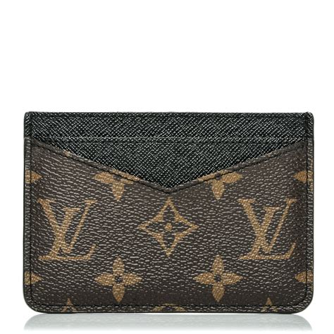 louis vuitton monogram macassar neo porte cartes card holder|Double Card Holder .